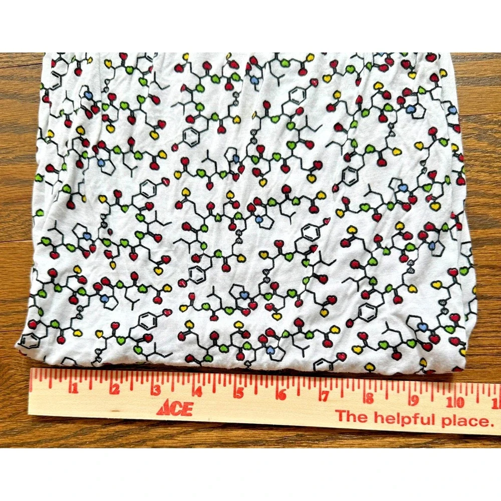 Svaha USA Chemistry Molecule STEM Science Infinity Scarf White Multicolor Scarf
